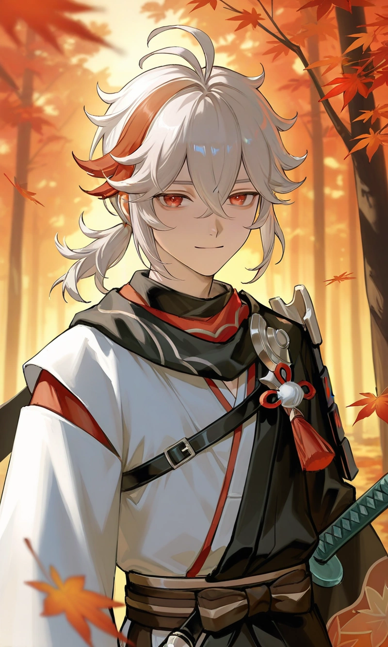 Kaedehara Kazuha chàng trai thơ mộng tự do 